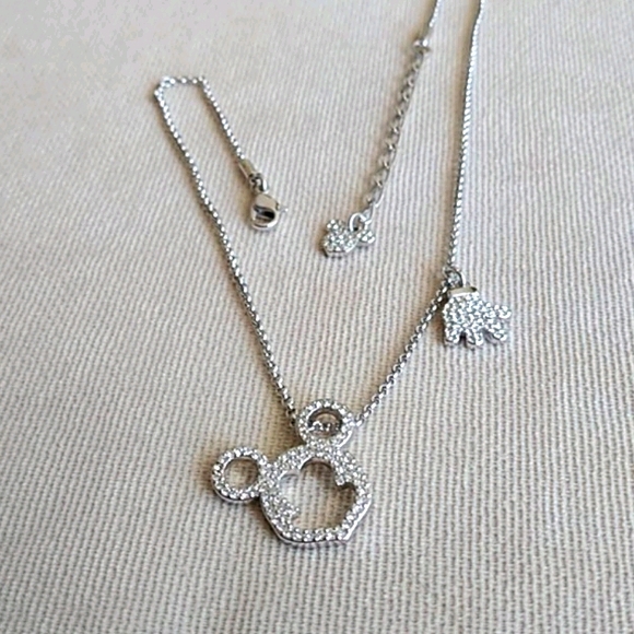 Disney Jewelry - DISNEY AND SWAROVSKI MICKEY W/ GLOVE BRACELET